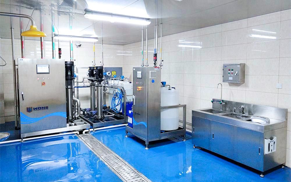 WONE foam cleaning system room